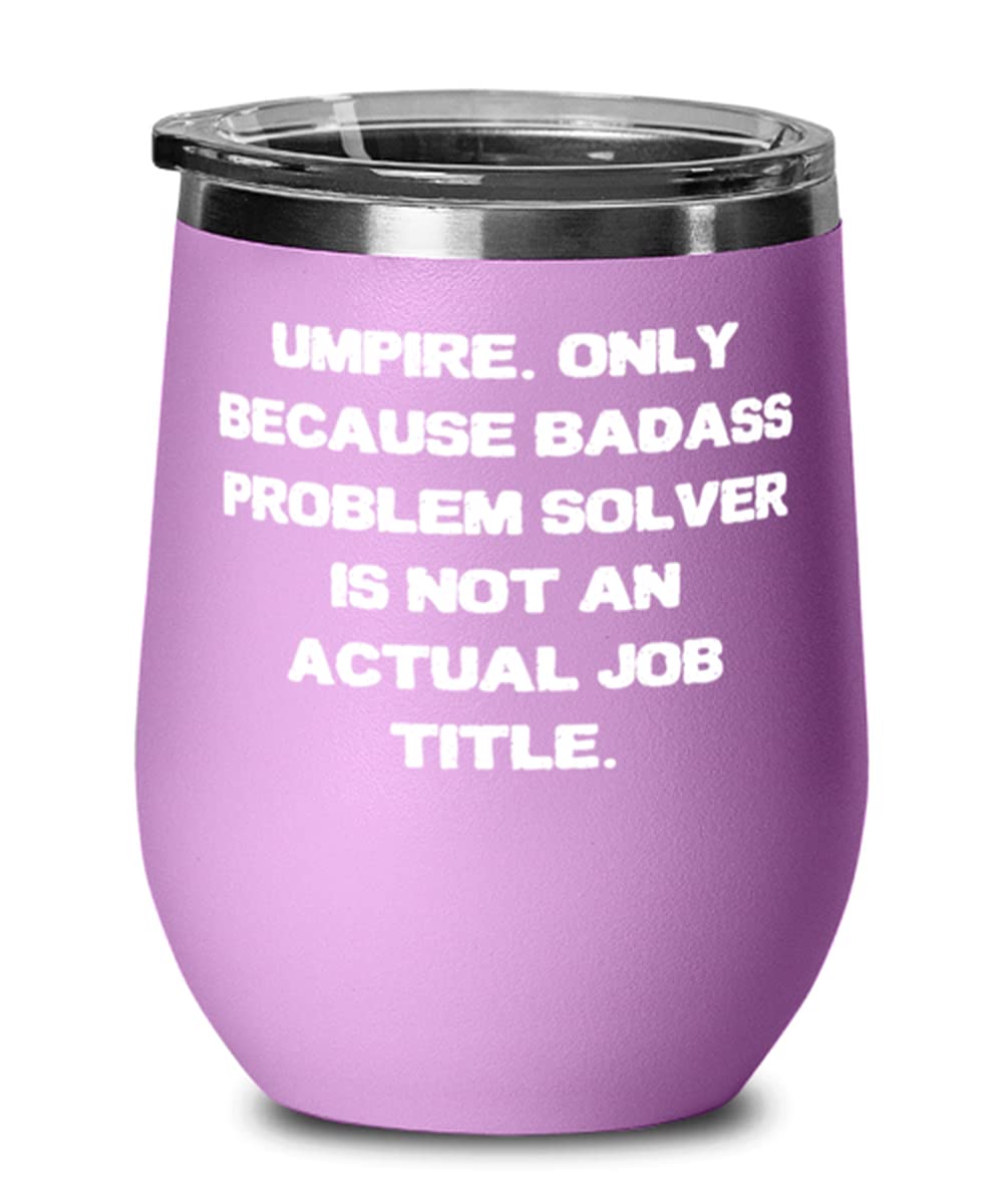 Unique Mother's Day Gifts for Umpires - Funny Baseball Umpire Presents from Friends - Thoughtful Wine Lover Gifts for Her | Perfect for Baseball Games, Wine Tasting Parties & Special Occasions
