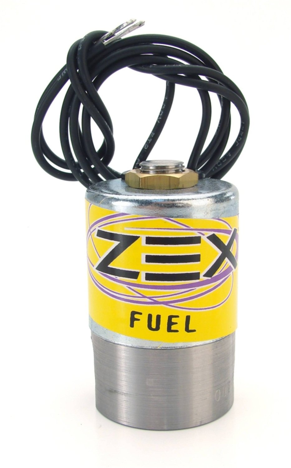 Zex COMP Cams NS6641 High-Flow Fuel Solenoid (NS6641) - Gold Dichromate Finish for Performance Fuel Systems | Perfect for Racing, Hot Rods & High-Performance Engine Upgrades