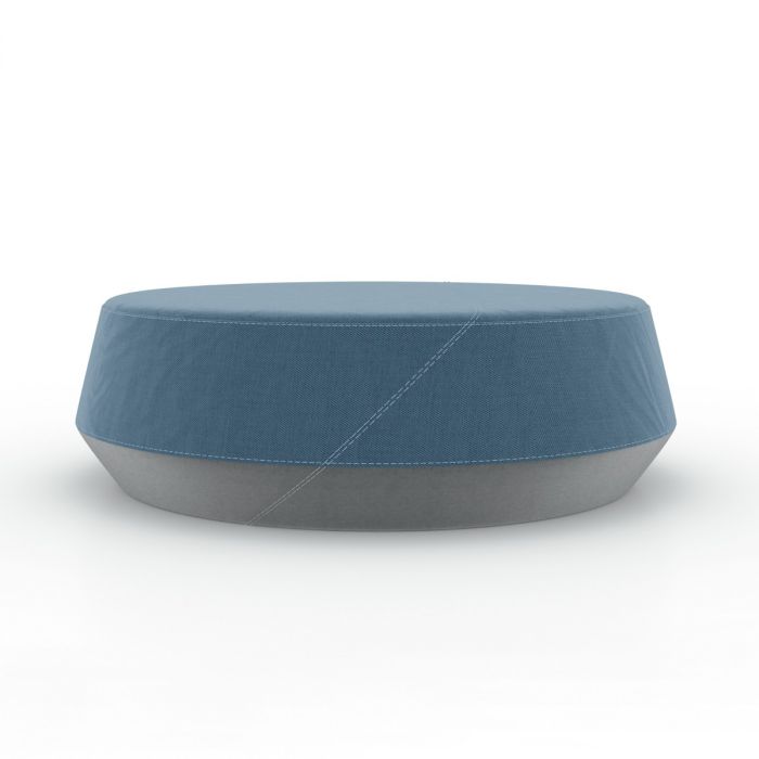 Friant Pog II Large Fabric Ottoman - Extra Large Storage Footrest, Modern Living Room Furniture for Home Decor - Perfect for Living Rooms, Bedrooms & Home Offices