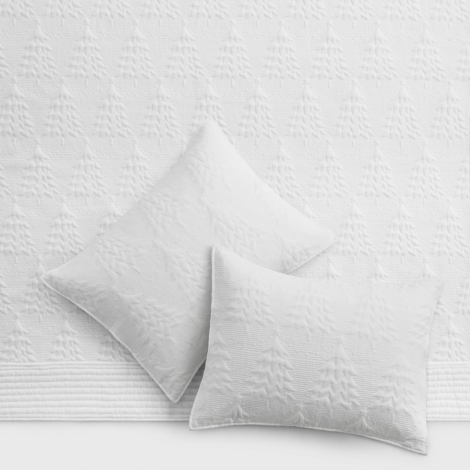 O Christmas Tree Bedspread Set - Festive Holiday Quilted Bedding for Queen/King Size - Perfect for Christmas Decorations & Cozy Winter Nights