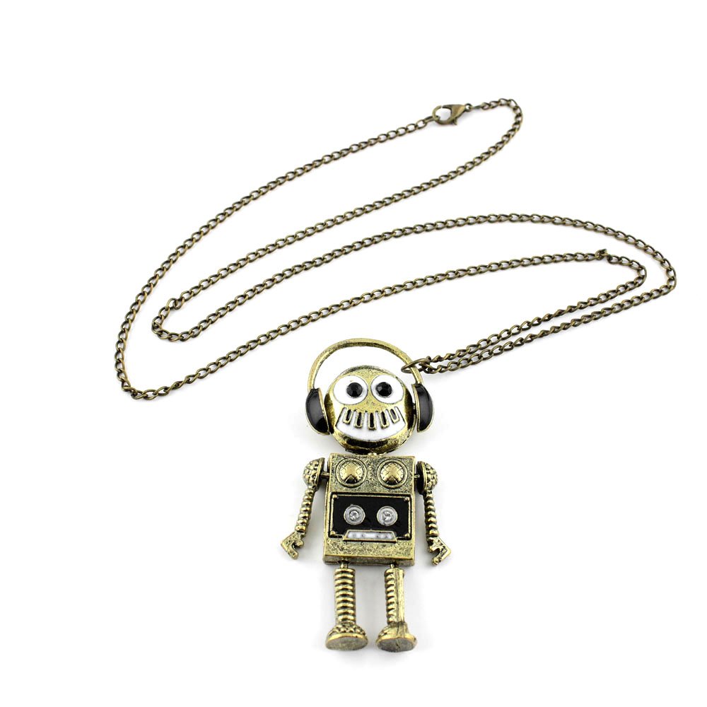 Stylish Long Chain Necklace Pendant with Sweater Charms - Fashion Jewelry for Women | Perfect for Casual Wear, Office, and Date Nights