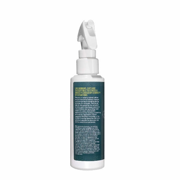 ALZOO Natural Plant-Based Calming Spray for Cats - Stress Relief & Anxiety Solution for Travel, Vet Visits & Grooming