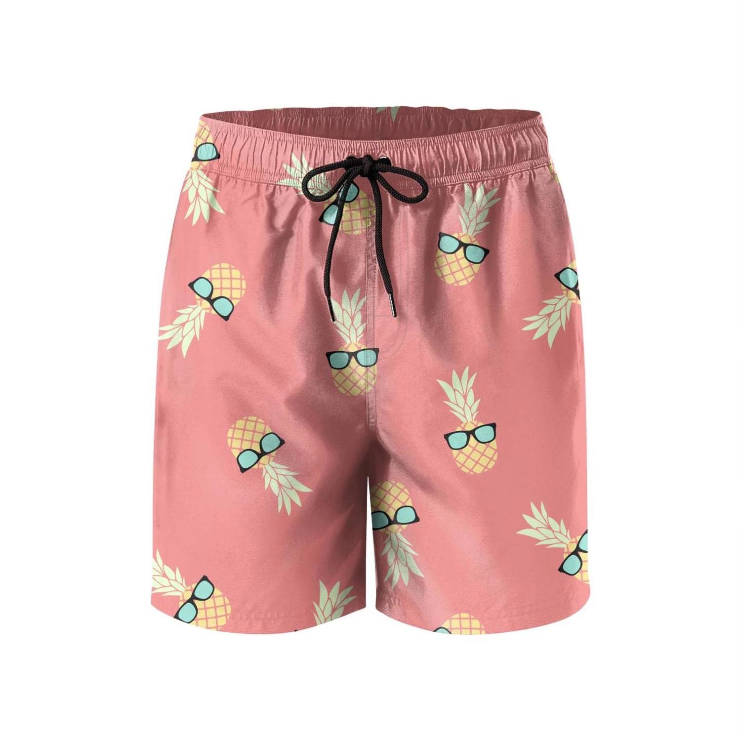 **Sotpuebo Men's Quick Dry Swim Trunks - Board Shorts with Mesh Lining & Pockets - Comfortable Beach & Pool Swimwear for Summer Vacation**