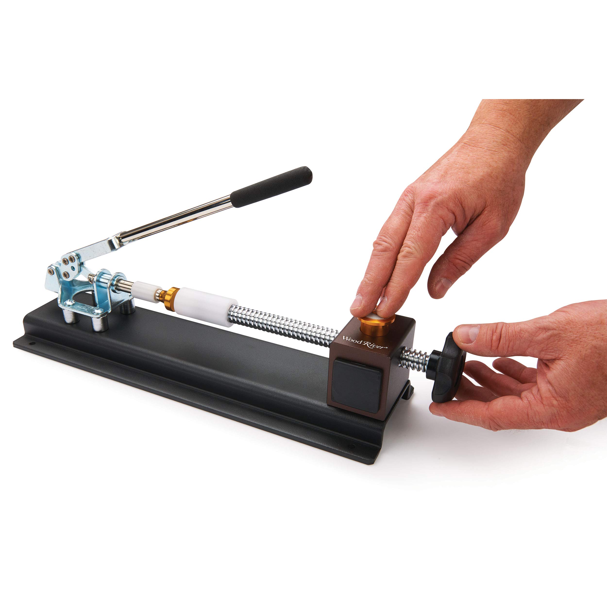 WOODRIVER Deluxe Pen Press - Premium Wooden Pen Assembly Tool for Crafting & Repairing Fountain Pens, Ballpoint Pens - Perfect for DIY Enthusiasts & Professional Pen Makers