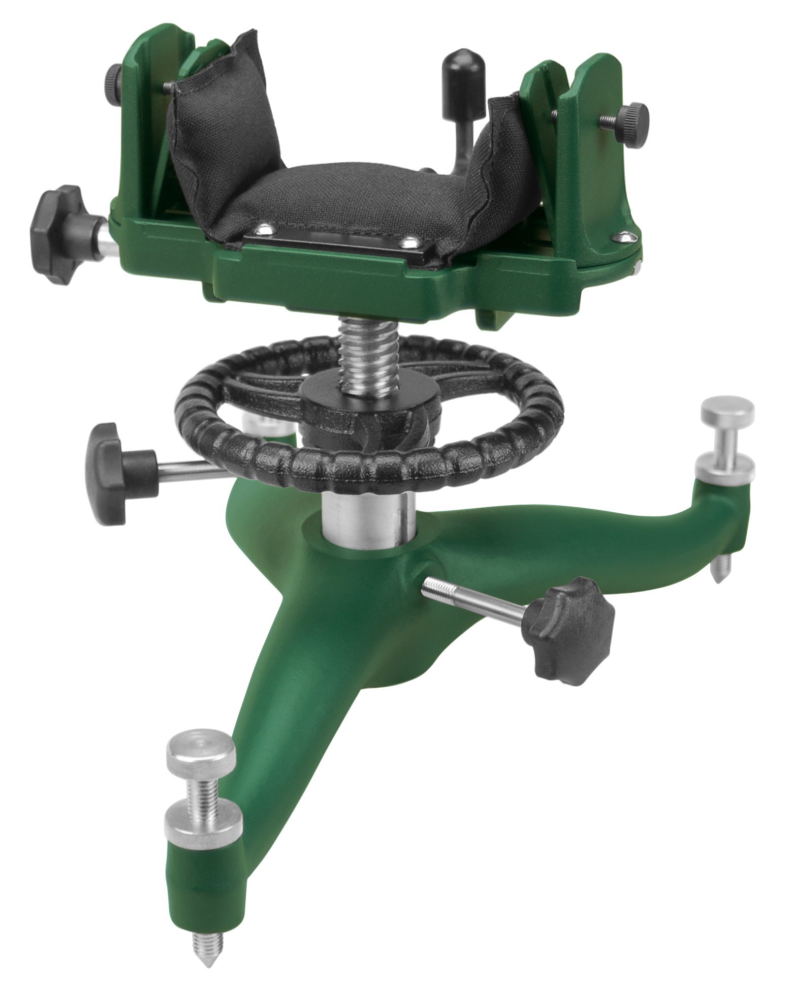 Caldwell The Rock BR Adjustable Ambidextrous Rifle Shooting Rest - Precision Shooting Rest for Range, Hunting & Target Practice - Enhanced Stability for Sighting & Long-Range Accuracy - Perfect for Outdoor Shooting & Bench Rest Use