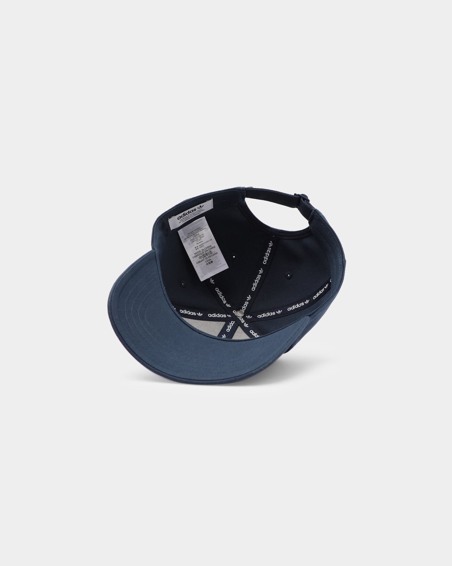 Adidas Baseball Cap Classic Trefoil Logo Strapback Snapback Hat Navy/White for Men & Women - Perfect for Sports, Outdoor Activities & Casual Wear