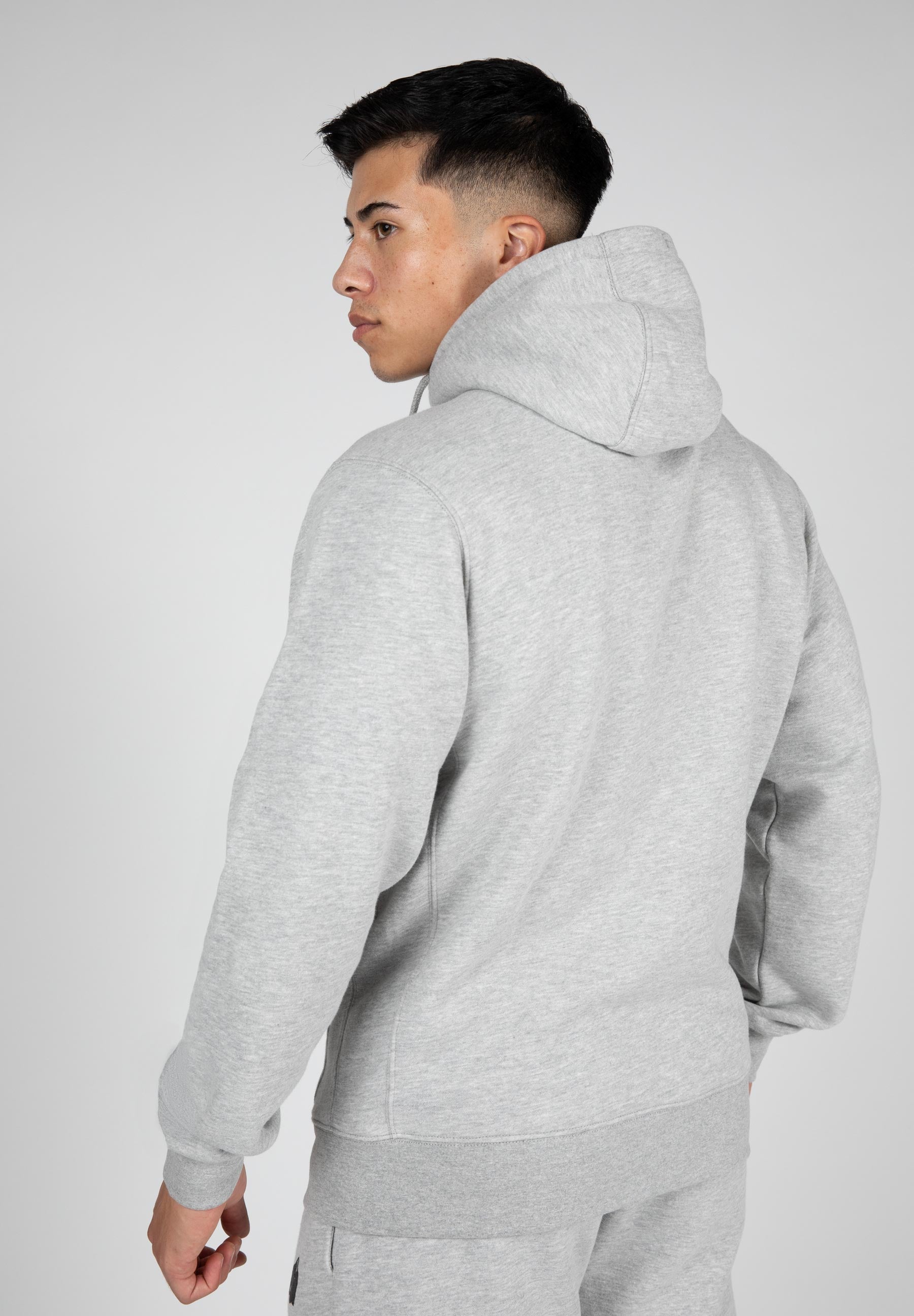 Kennewick Men's Zip Up Hoodie - Soft Fleece Pullover with Pockets, Gray - Perfect for Casual Wear, Gym & Outdoor Activities