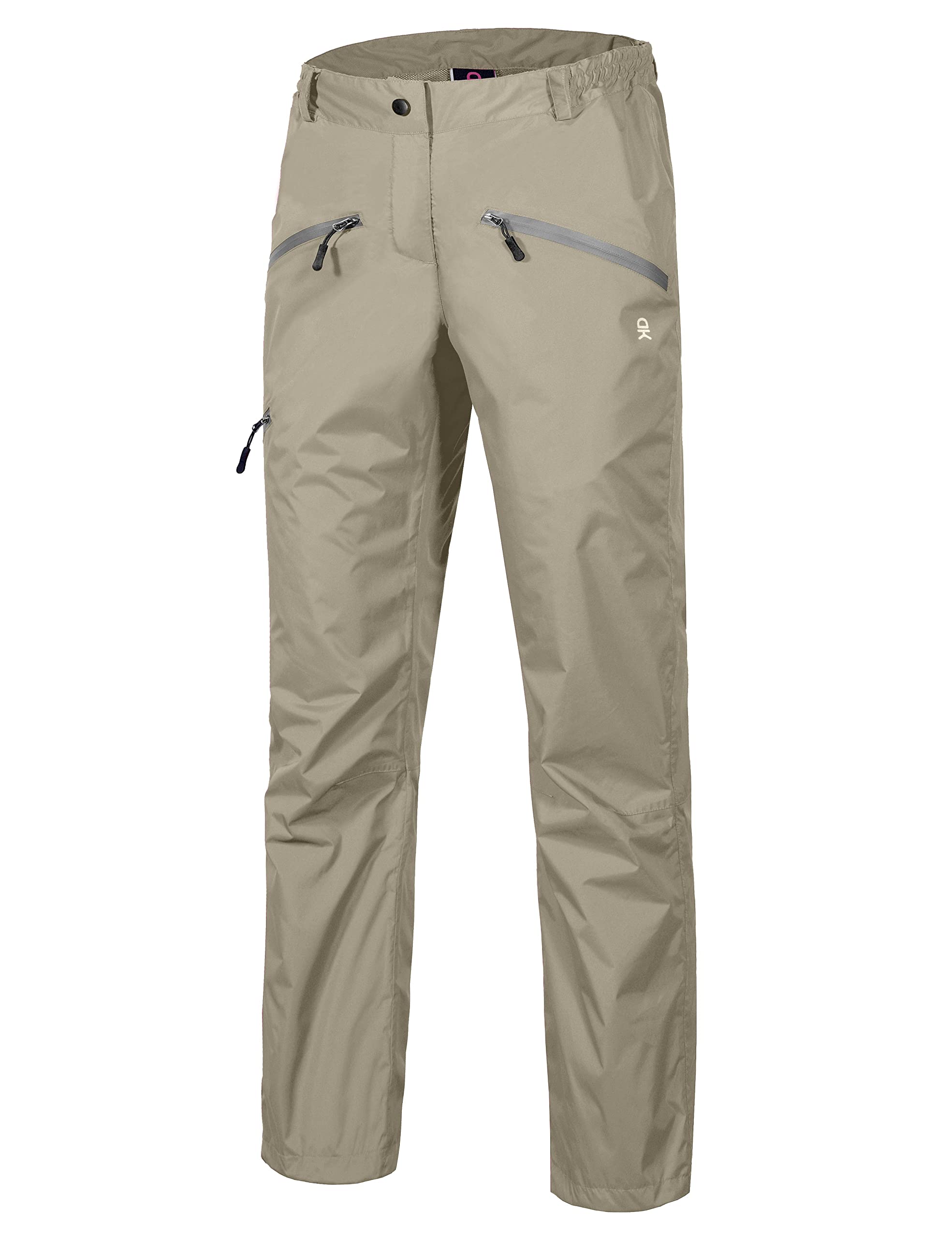 Little Donkey Andy Women's Lightweight Waterproof Rain Pants - Breathable Hiking Pants for Outdoor Activities, Fishing & Camping - Perfect for Rainy Day Adventures & Outdoor Sports