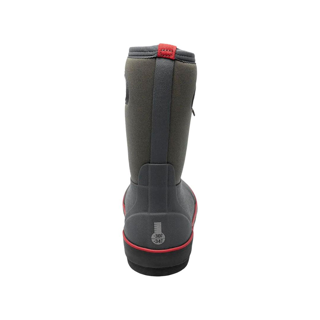 BOGS Classic II Texture Solid Kids' Waterproof Winter Boots - Final Sale | Warm & Durable for Snow, Rain & Outdoor Play