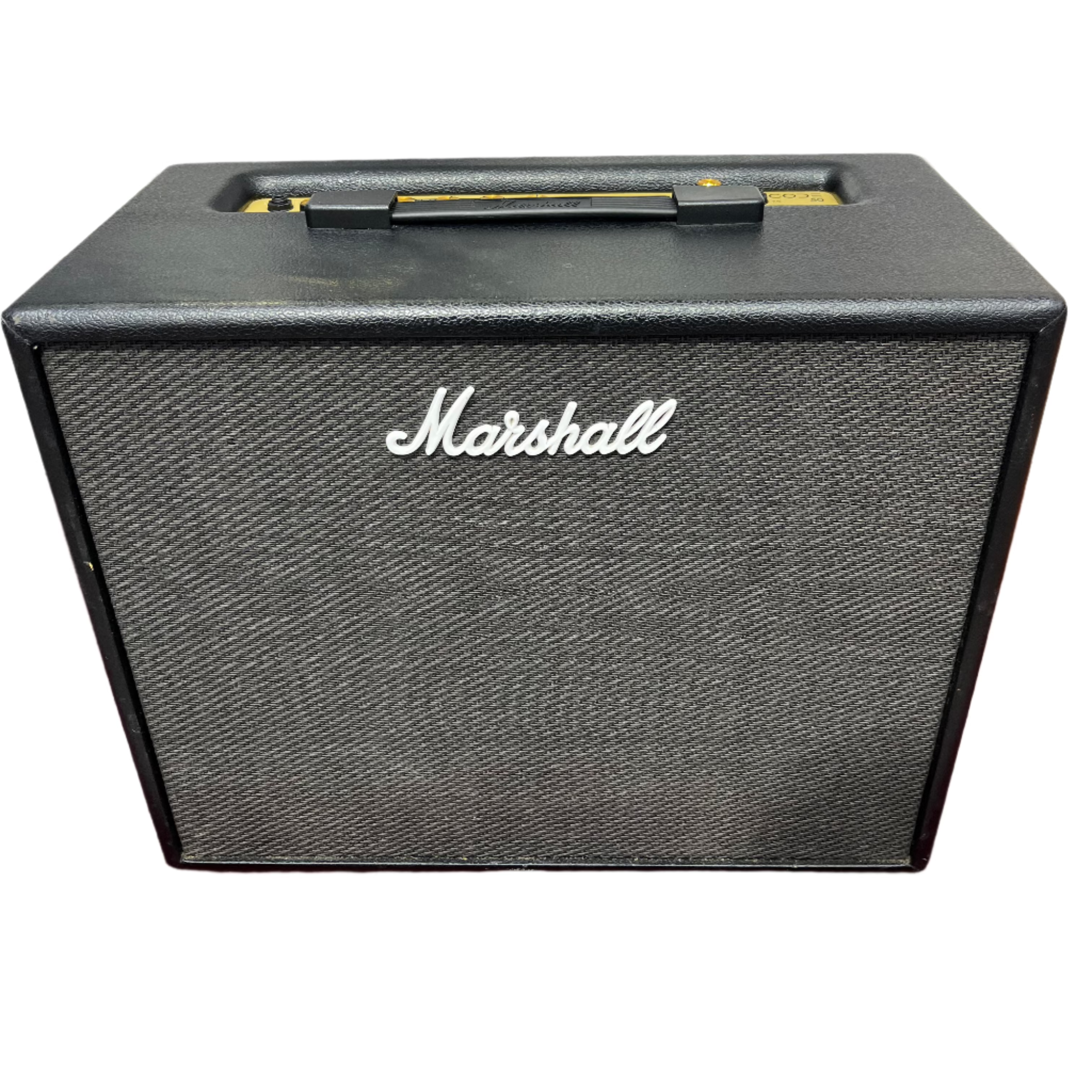 Marshall Code 50 Guitar Combo Amplifier - 50W Electric Guitar Amp with Bluetooth & 100 Presets - Perfect for Home Practice, Studio Recording & Live Performances