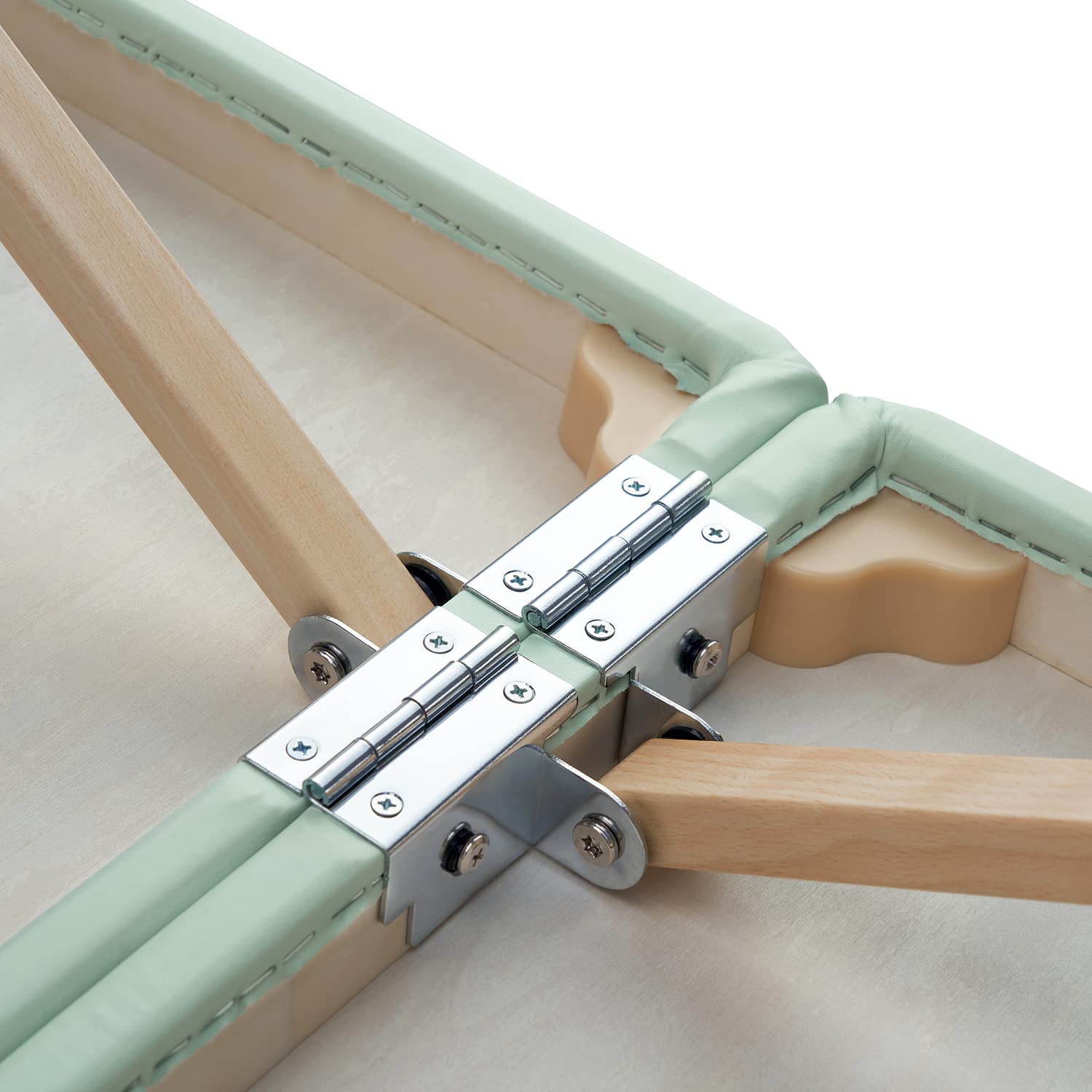 Portable Lightweight Massage Table 71cm Wide - 300kg Capacity Paradise Wood Massage Couch for Home/Professional Use, Beauty Bed & Tattoo Table with Carry Case (Mint Green) - Perfect for Spa, Salon, Home Therapy & Mobile Massage Services