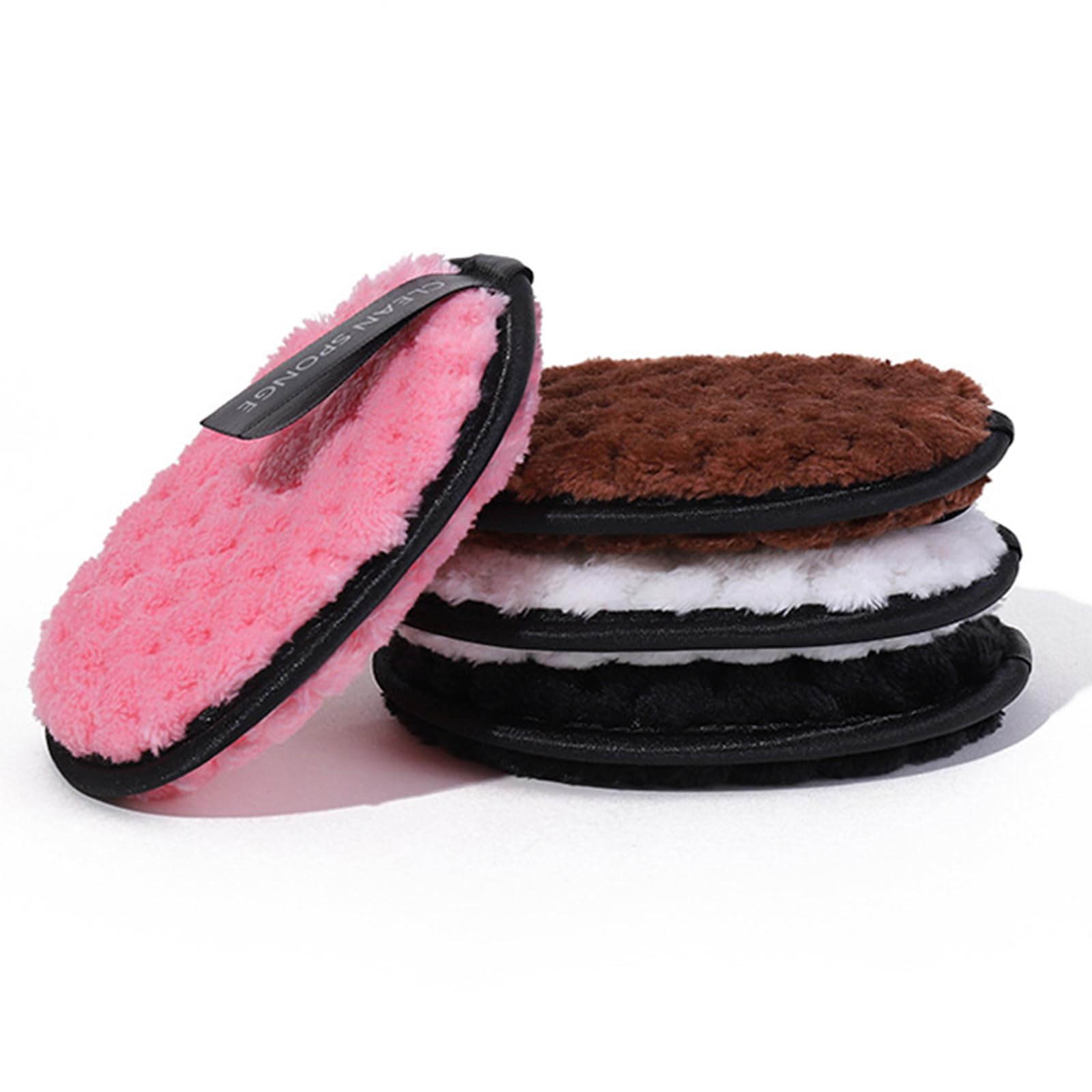Eco-Friendly Reusable Makeup Remover Pads - Soft Microfiber Face Cloths for All Skin Types | Gentle Makeup-Eraser & Cleansing Pads | Perfect for Daily Makeup Removal, Travel & Sustainable Beauty Routine