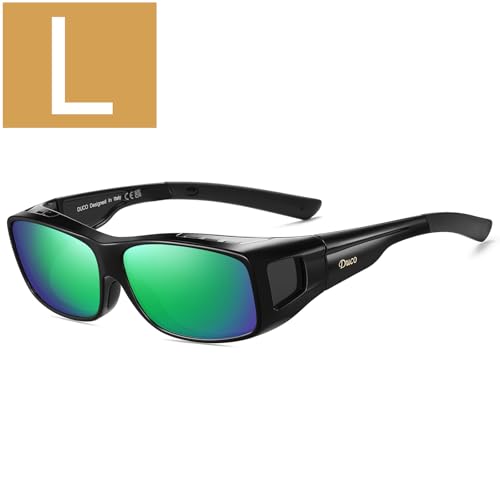 L Size Black Frame Revo Green