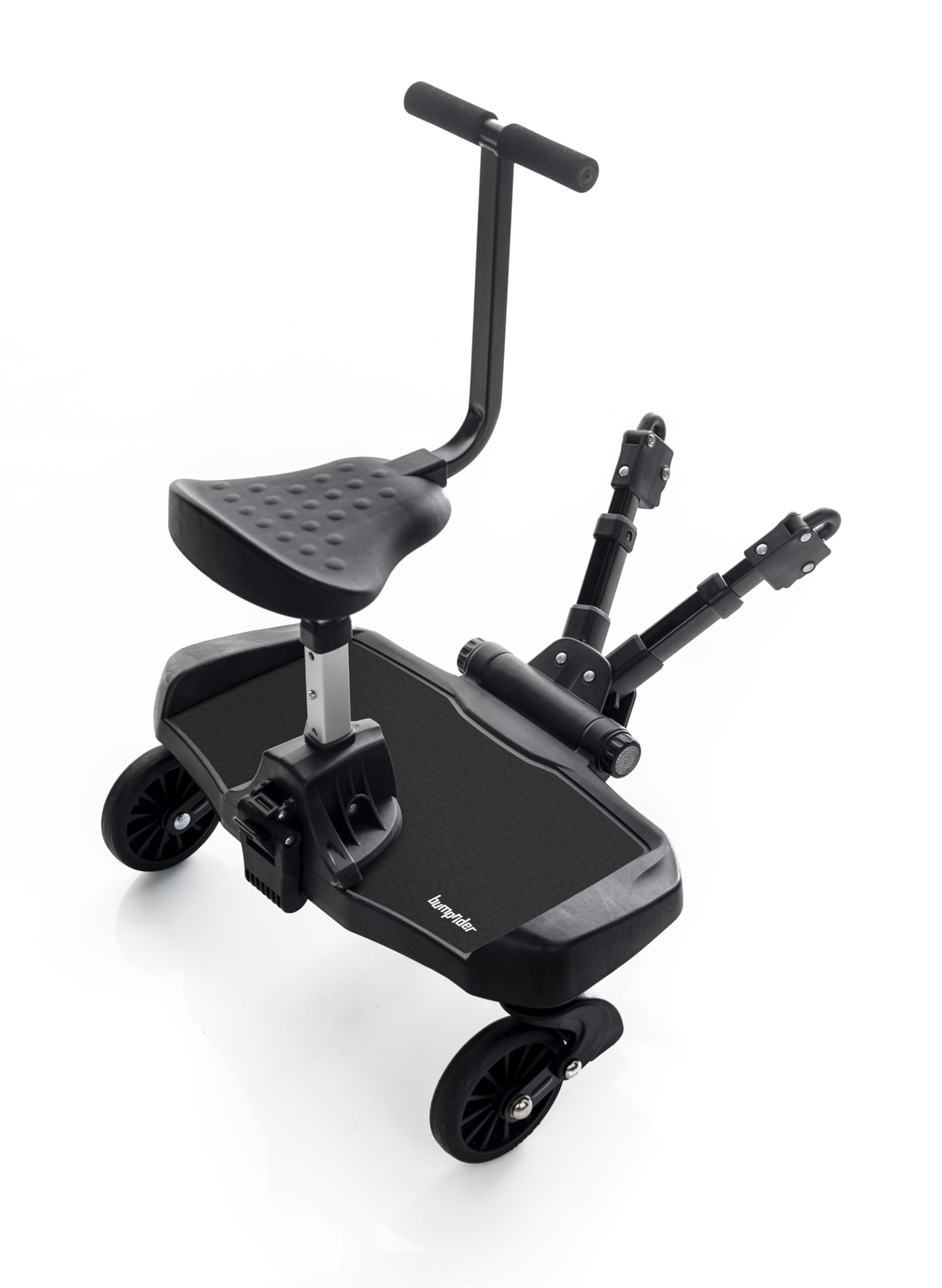 Premium Black Sit Stroller Board for Kids - Universal Attachment for Most Strollers - Perfect for Toddlers on the Go, Shopping Trips & Family Outings