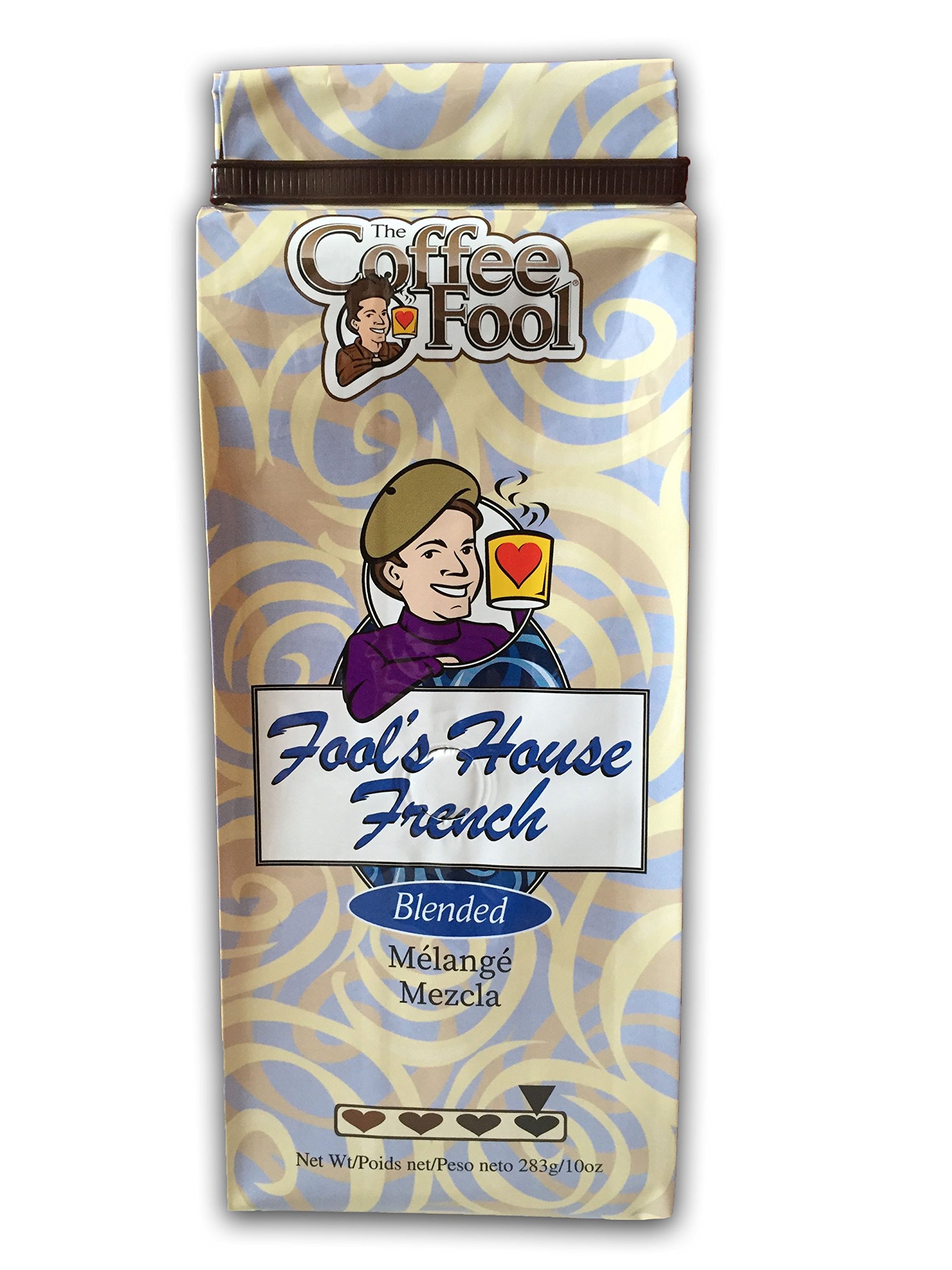 Premium French Roast Whole Bean Coffee - Rich & Bold Flavor for Home Brewing, Office Use & Gifts | Coffee Fool's House