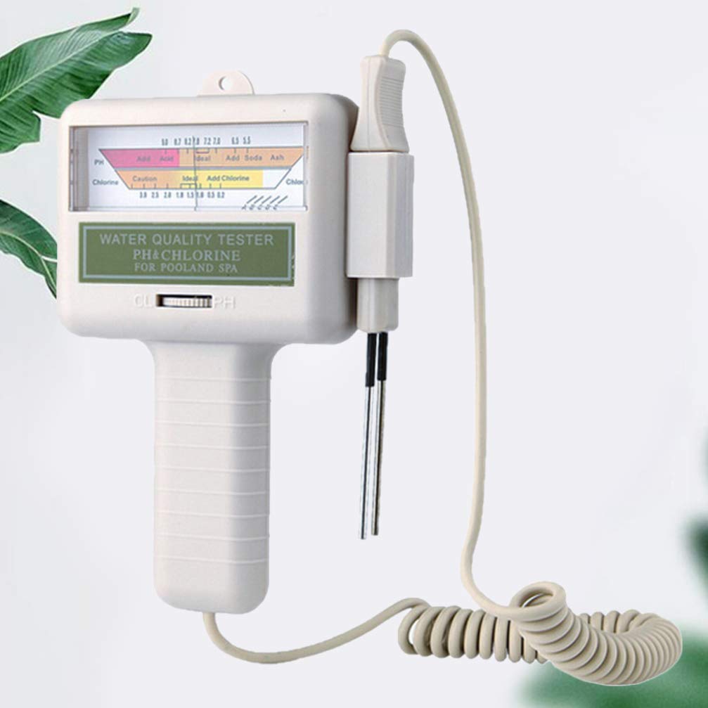 **Portable Digital Pool Water Tester Kit - Accurate pH & Water Quality Meter for Swimming Pools, Spas, and Hot Tubs | Easy Electronic Water Analysis for Home & Professional Use**