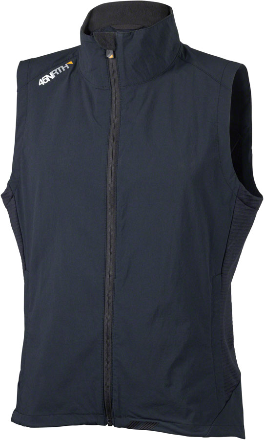 45NRTH 2023 Naughtvind Vest for Men - Lightweight Insulated Winter Vest, Black, Size Small - Perfect for Snowboarding, Skiing & Outdoor Activities