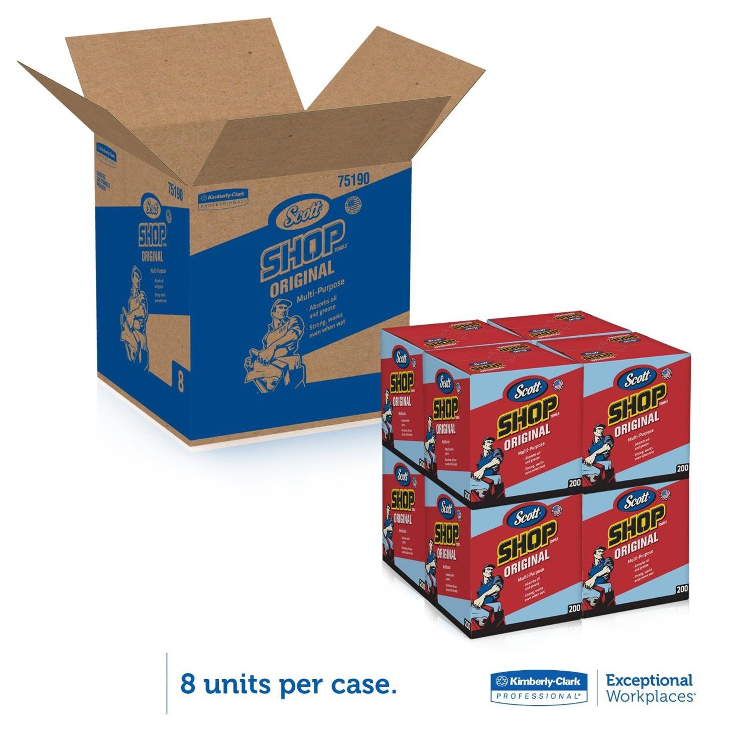 Scott GFV Kimberly-Clark 75190 Industrial Shop Towels - 10