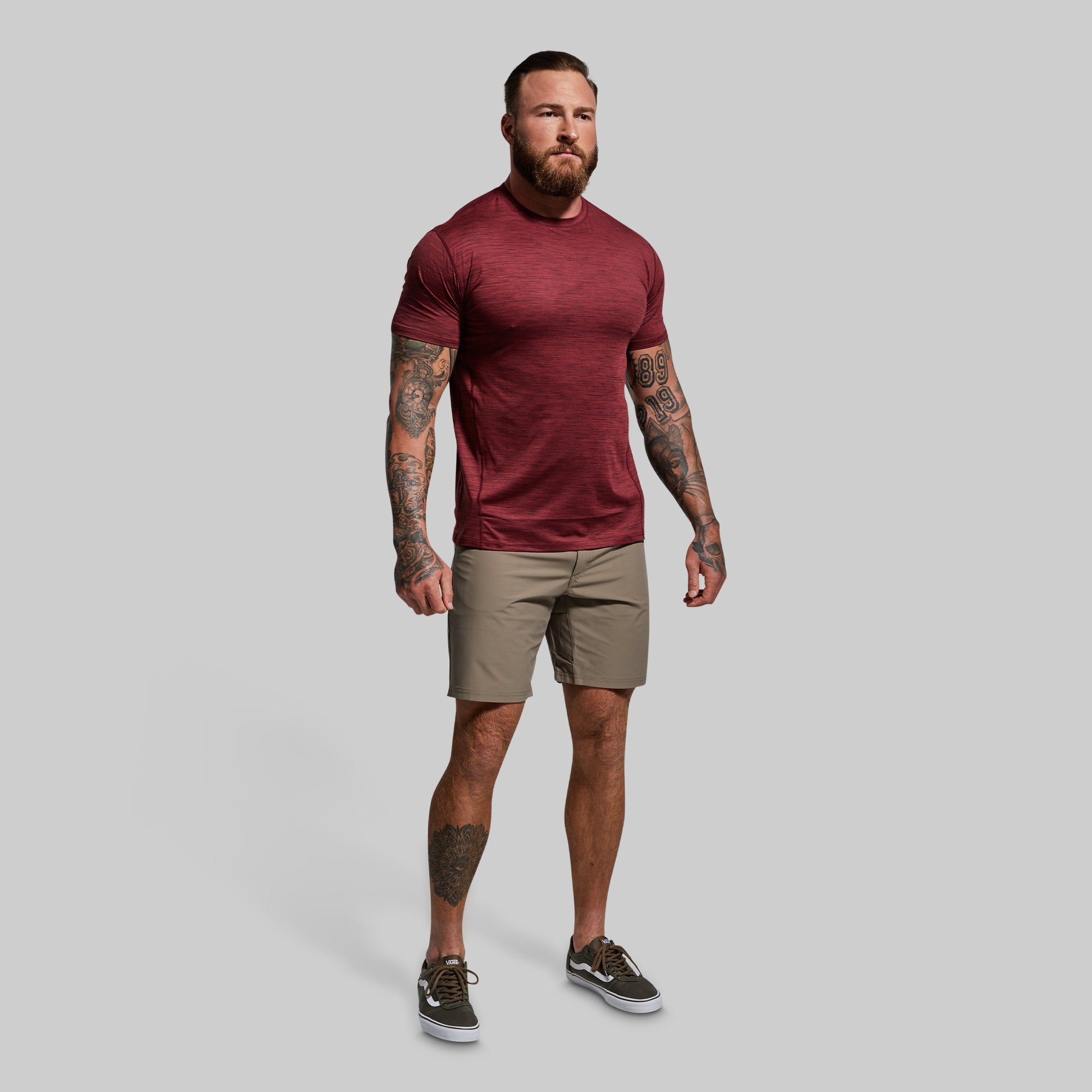 Premium Athleisure T-Shirt for Women - Soft & Breathable Maroon Tee - Perfect for Yoga, Gym & Casual Wear