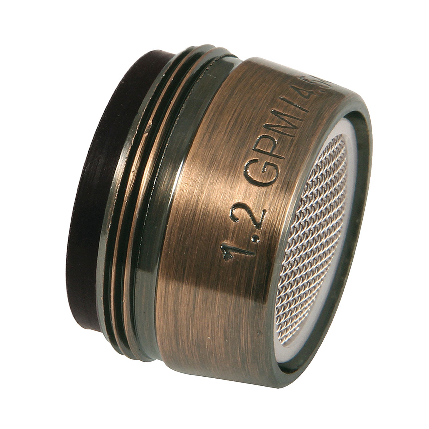 Cal Green Z12KBSA956 1.2 GPM Male Aerator in Antique Copper - Water-Saving Bathroom & Kitchen Faucet Aerator for Eco-Friendly Homes