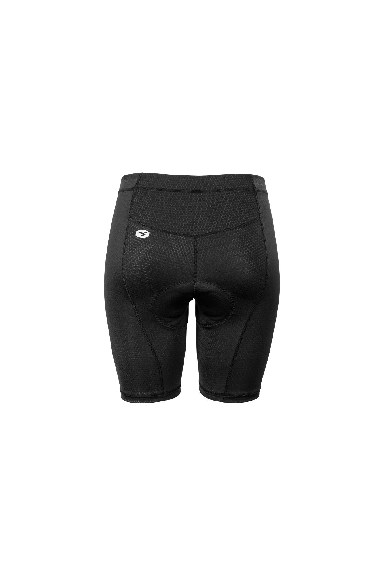 SUGOi Women's Essence Running Shorts - Breathable High Waist Athletic Shorts for Women, Black, X-Large - Perfect for Gym, Yoga & Outdoor Workouts
