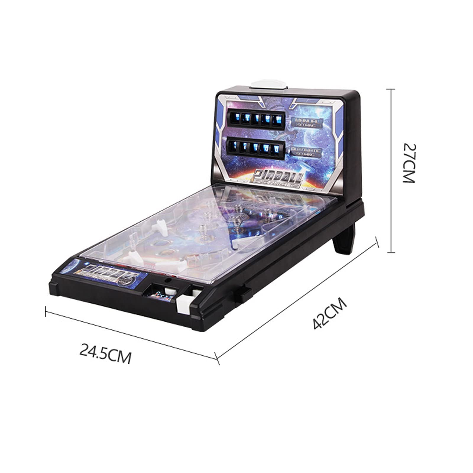 Kids Pinball Machine Toy - Electronic Arcade Game for Children | Fun Tabletop Puzzle Pinball Game for Home & Party Play
