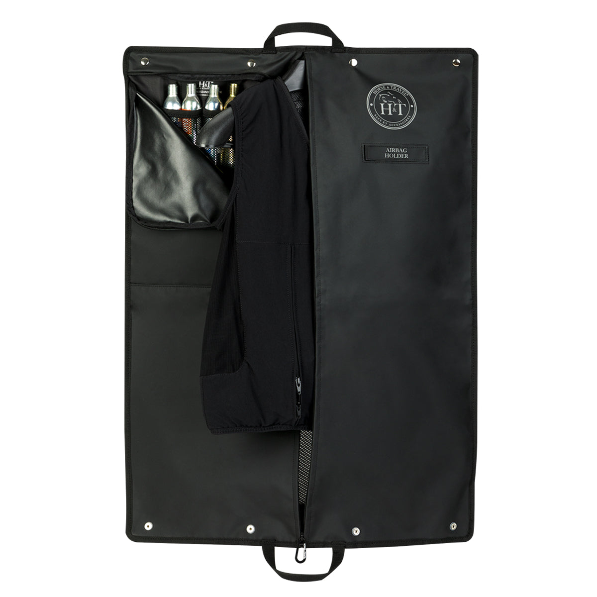 Equestrian Travel Airbag Holder for Horses - Secure & Compact Airbag Storage for Riding Gear, Travel Accessories & Outdoor Adventures