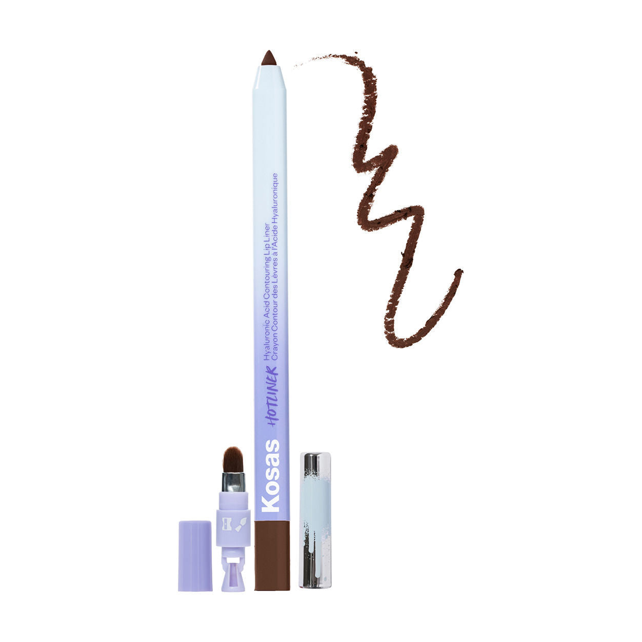 Hotliner Hyaluronic Acid Contouring Lip Liner - Long Lasting Waterproof Lip Pencil for Plump Lips | Perfect for Everyday Wear, Date Night & Special Occasions