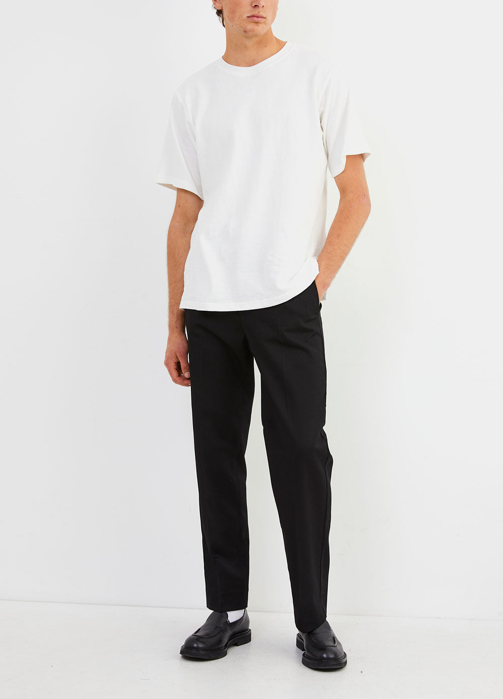 Ayonne Women's High Waisted Twill Pants - Comfortable Stretch Trousers for Work, Office & Casual Wear