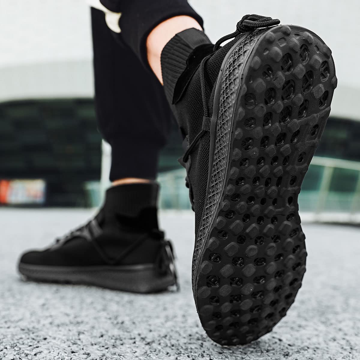 GSIGUL Men's High-Top Running Shoes - Lightweight Breathable Sneakers for Gym, Tennis, Walking & Casual Wear - Perfect for Workouts, Jogging & Everyday Comfort