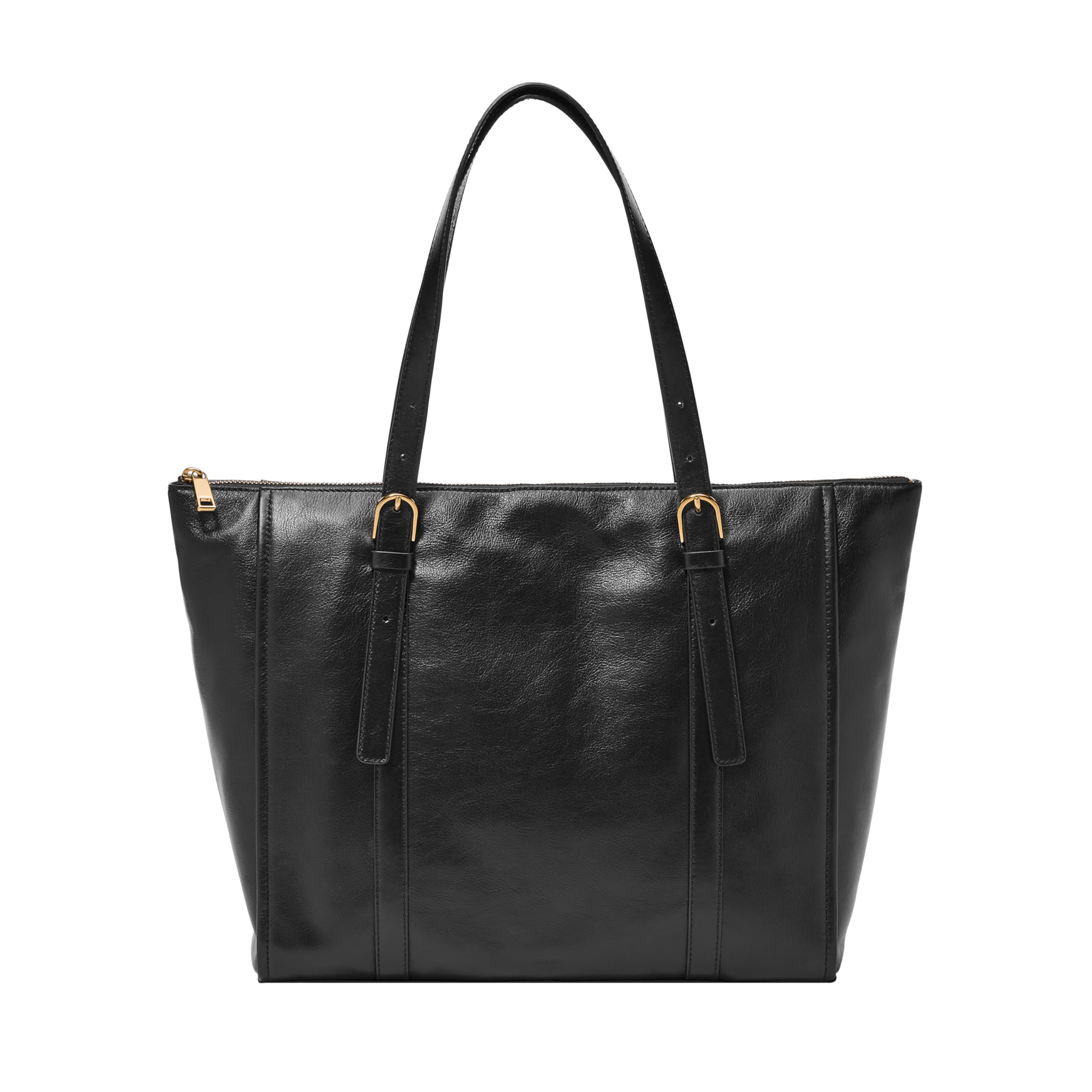 Fossil Carlie Tote Bag for Women - Stylish Leather Handbag with Spacious Interior, Perfect for Work, Travel & Everyday Use