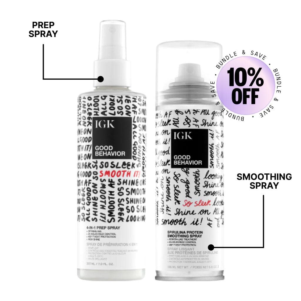 Best Smoothing Spray for Frizzy Hair - Tames Flyaways & Adds Shine - Perfect for Daily Styling & Heat Protection