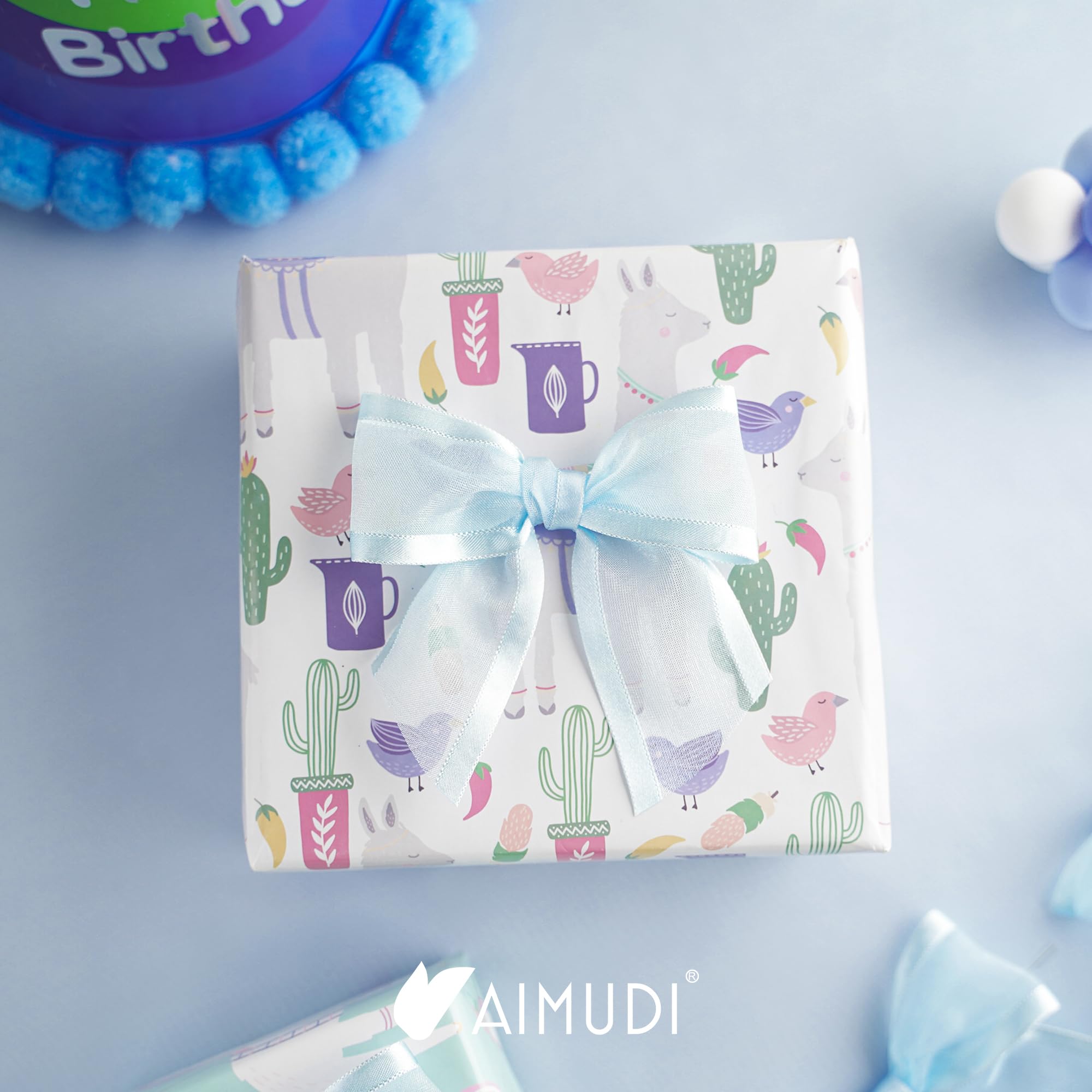 Premade Baby Blue Bows 4