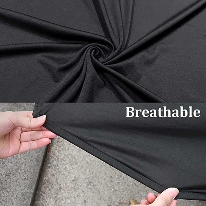WinPower Indoor Car Cover - Stretchable Dustproof Full Car Protection for Underground Garage & Car Shows - Black | Perfect for Indoor Storage & Vehicle Display