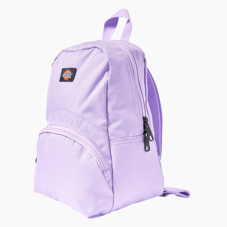 DICKIES Mini Backpack for Women & Men - Lightweight Laptop Backpack with USB Charging Port, Water-Resistant Lavender Daypack for School, Travel, Work & Outdoor Activities