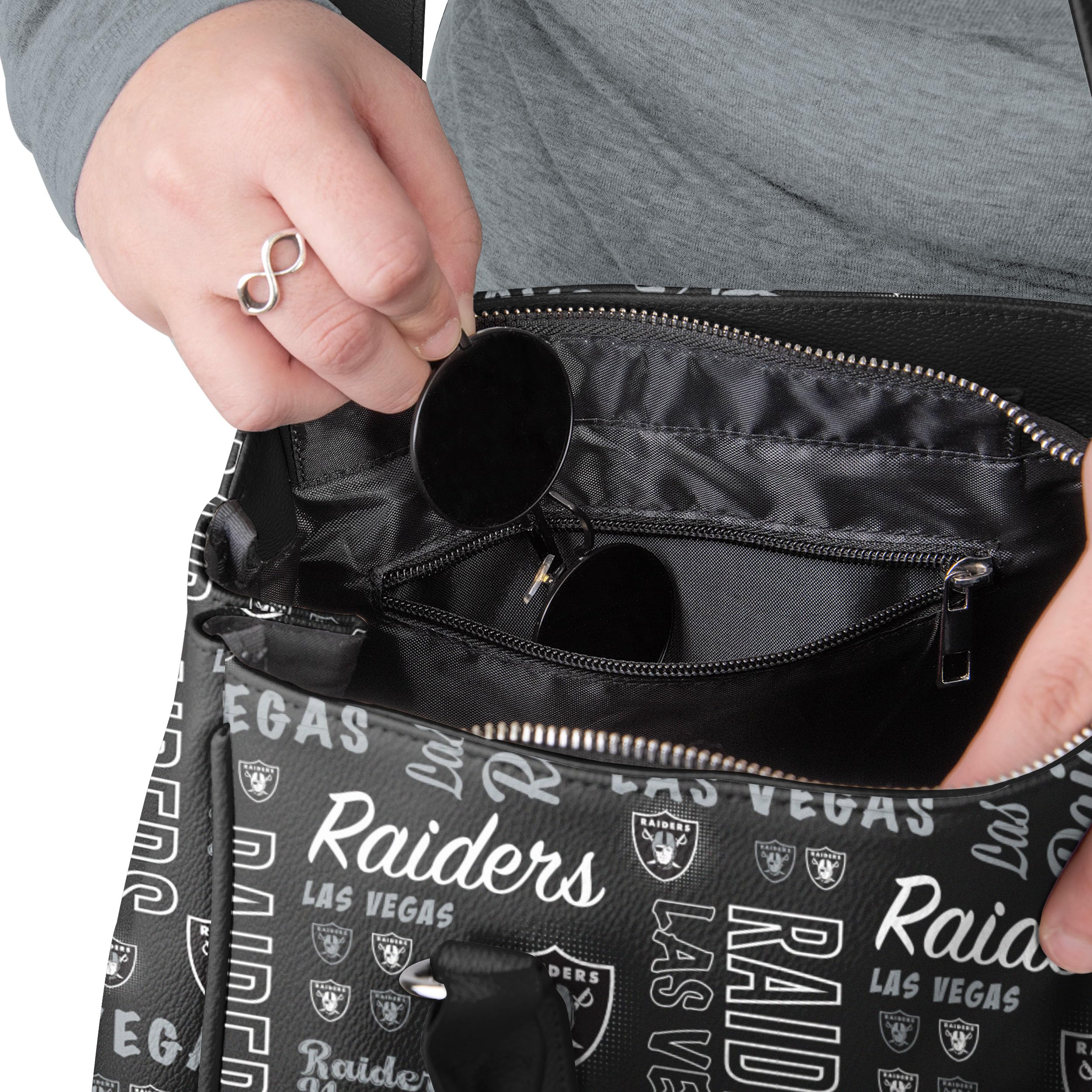 FOCO NFL Team Logo Printed Backpack - Durable & Stylish College School Bag for Football Fans | Perfect for Game Day, Travel & Daily Use