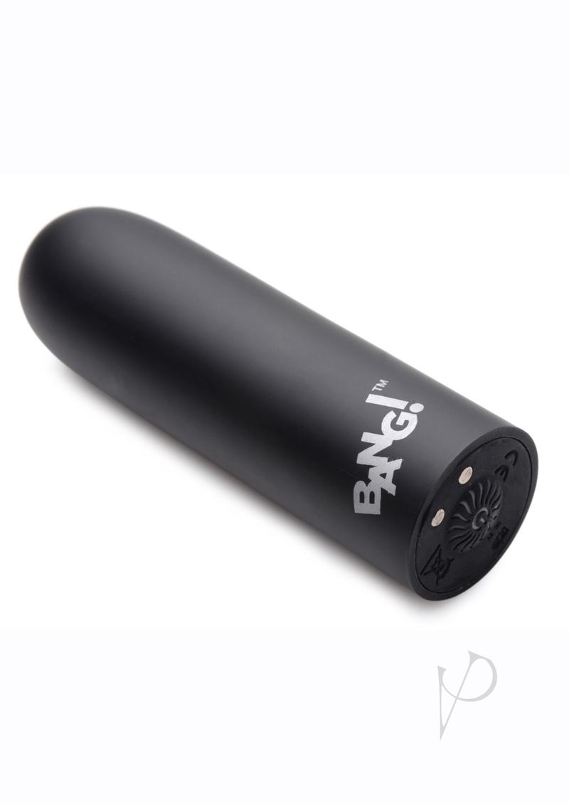 10X Rechargeable Vibrating Bullet Massager - Powerful Personal Massage for Relaxation & Intimacy - Perfect for Couples & Solo Use - Black
