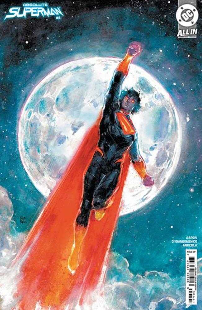 Absolute Superman #6 Cover D 1 in 25 Rod Reis Card Stock Variant - Rare Collectible Comic Book for DC Fans, Perfect for Display & Investment