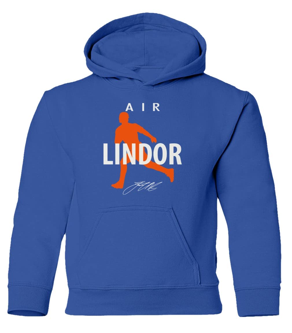 Air Lindor Baseball Star New York Fans Youth Hooded Sweatshirt - MLB Player Hoodie for Kids & Teens - Perfect for Baseball Games & Fan Apparel