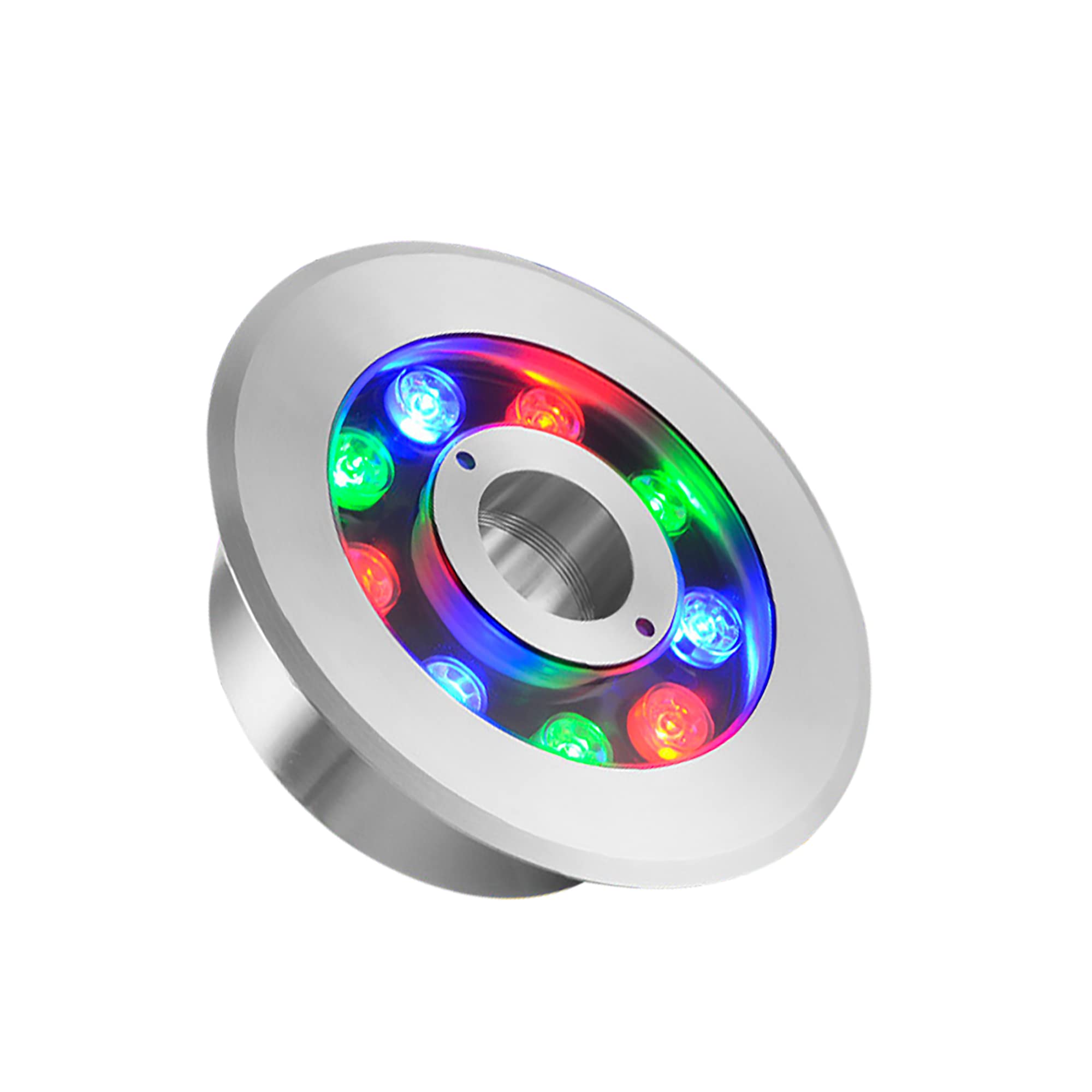 7-Color LED Underwater Pool Lights - 6W/9W/12W/18W/24W Submersible Lights with Remote Control for Swimming Pools, Hot Tubs, Fish Tanks & Garden Decor | Energy-Efficient Waterproof Lighting for Indoor/Outdoor Aquatic Spaces