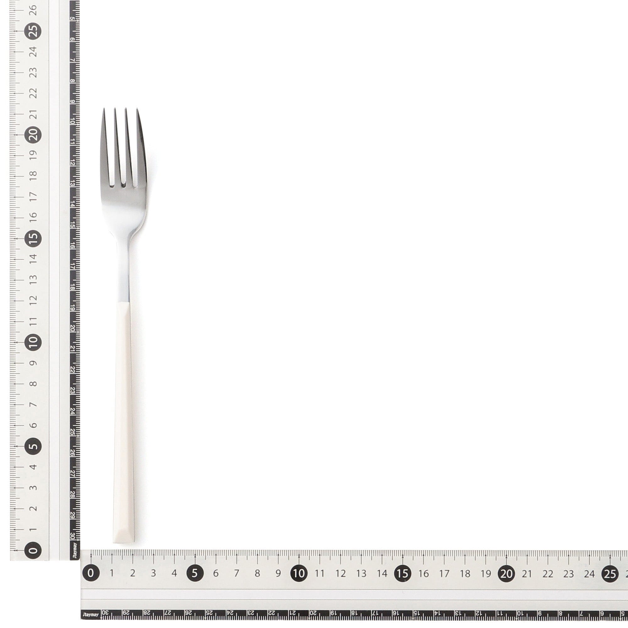Premium White Color Handle Dinner Fork - Elegant Flatware for Fine Dining, Restaurants & Home Entertaining