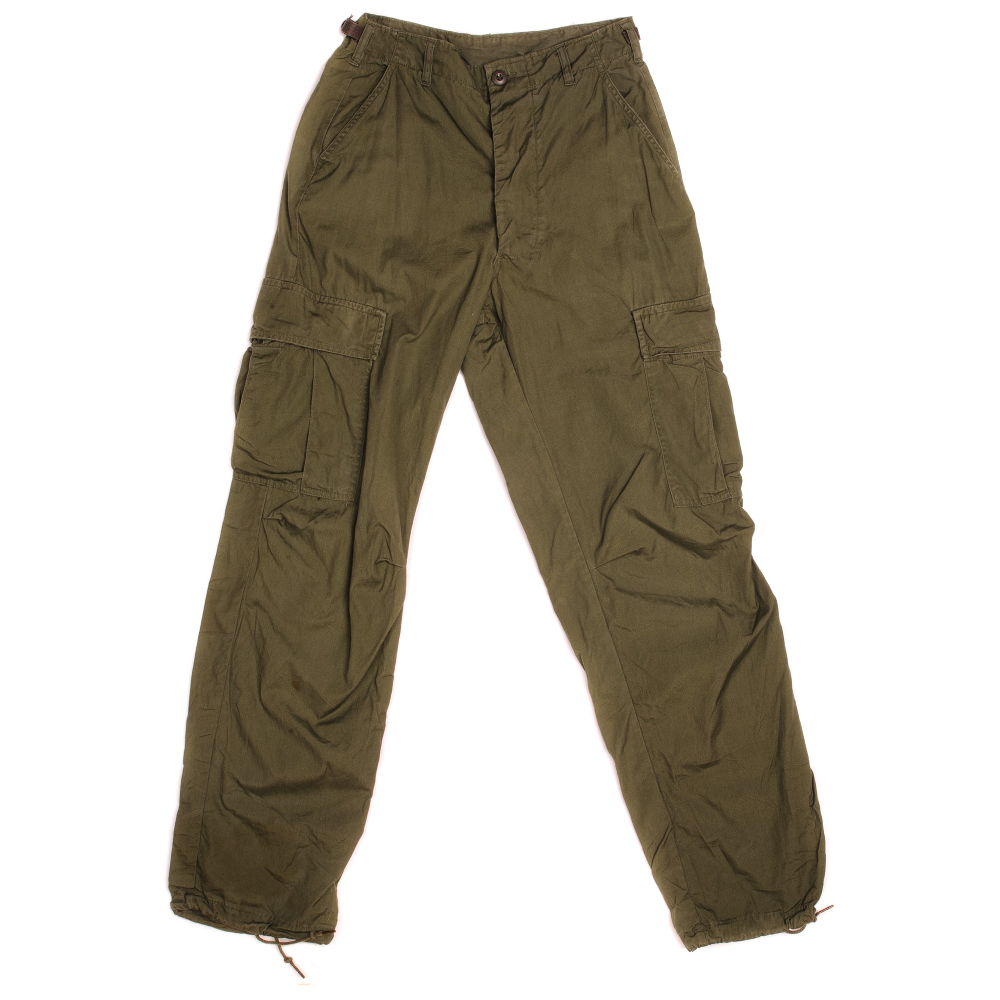 Vintage US Army Tropical Combat Pants 4th Pattern 1966 Vietnam War - Size Small Long W30 L32 - Military Surplus, Tactical Gear for Reenactment & Outdoor Adventures