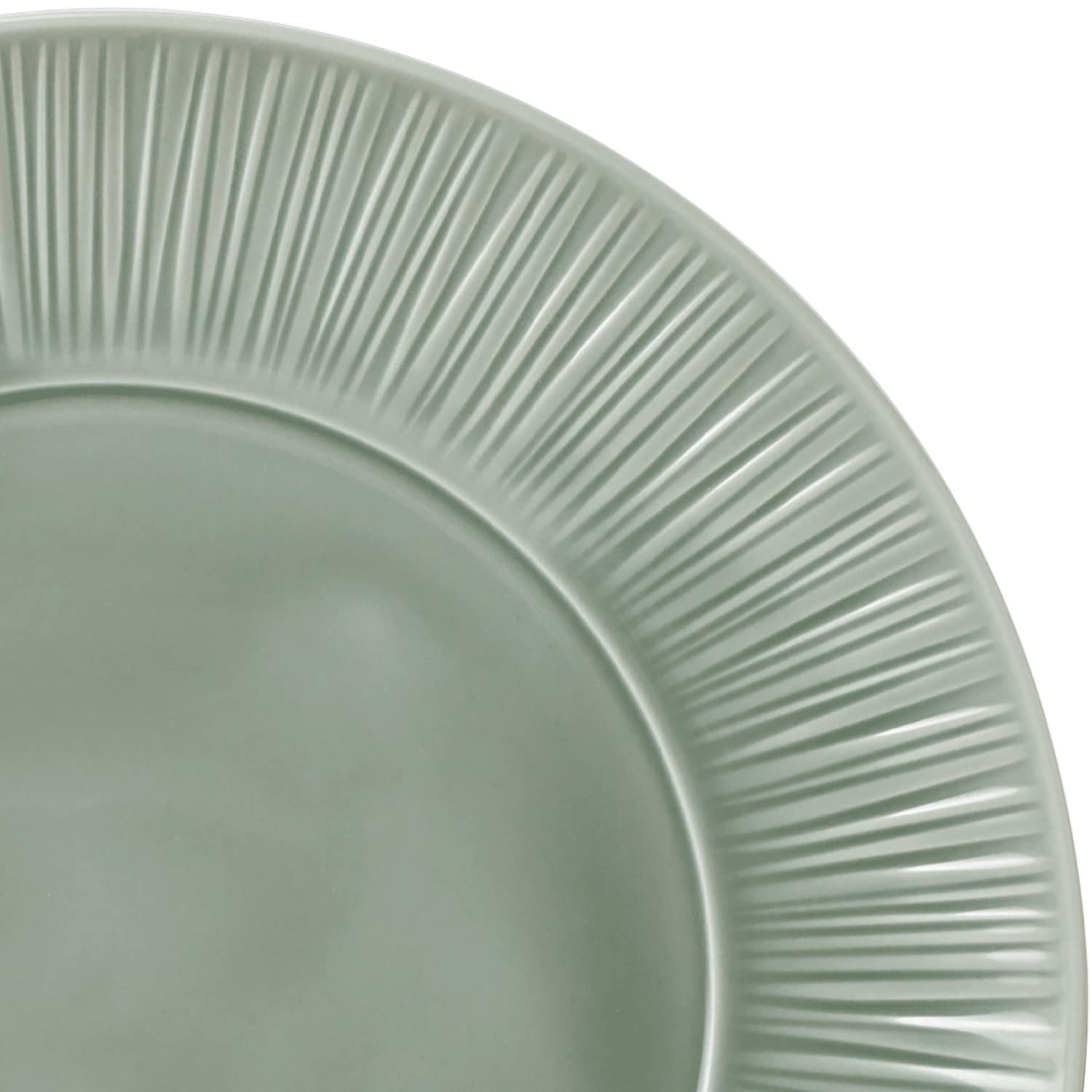 Noritake 1724L/90021 Conifer Ash Fine Porcelain Dinner Plate - Microwave & Dishwasher Safe - Elegant Gray & White Design - Perfect for Everyday Dining & Formal Occasions