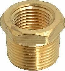 Reusable Hydraulic Hose Fittings 209P-8-4 Brass Bushing 1/2
