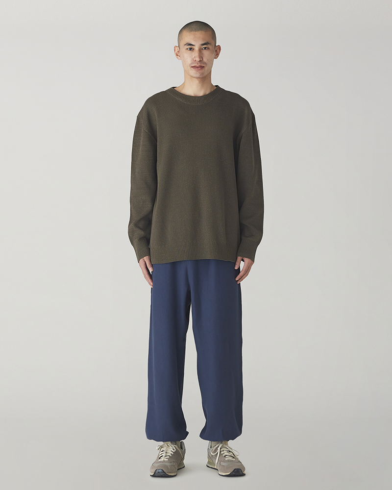 Co/Ny/Pe Knit Crew Neck Sweater - Soft & Comfortable Cotton Nylon Polyester Blend Pullover for Men & Women - Perfect for Casual Wear, Layering & Cold Weather