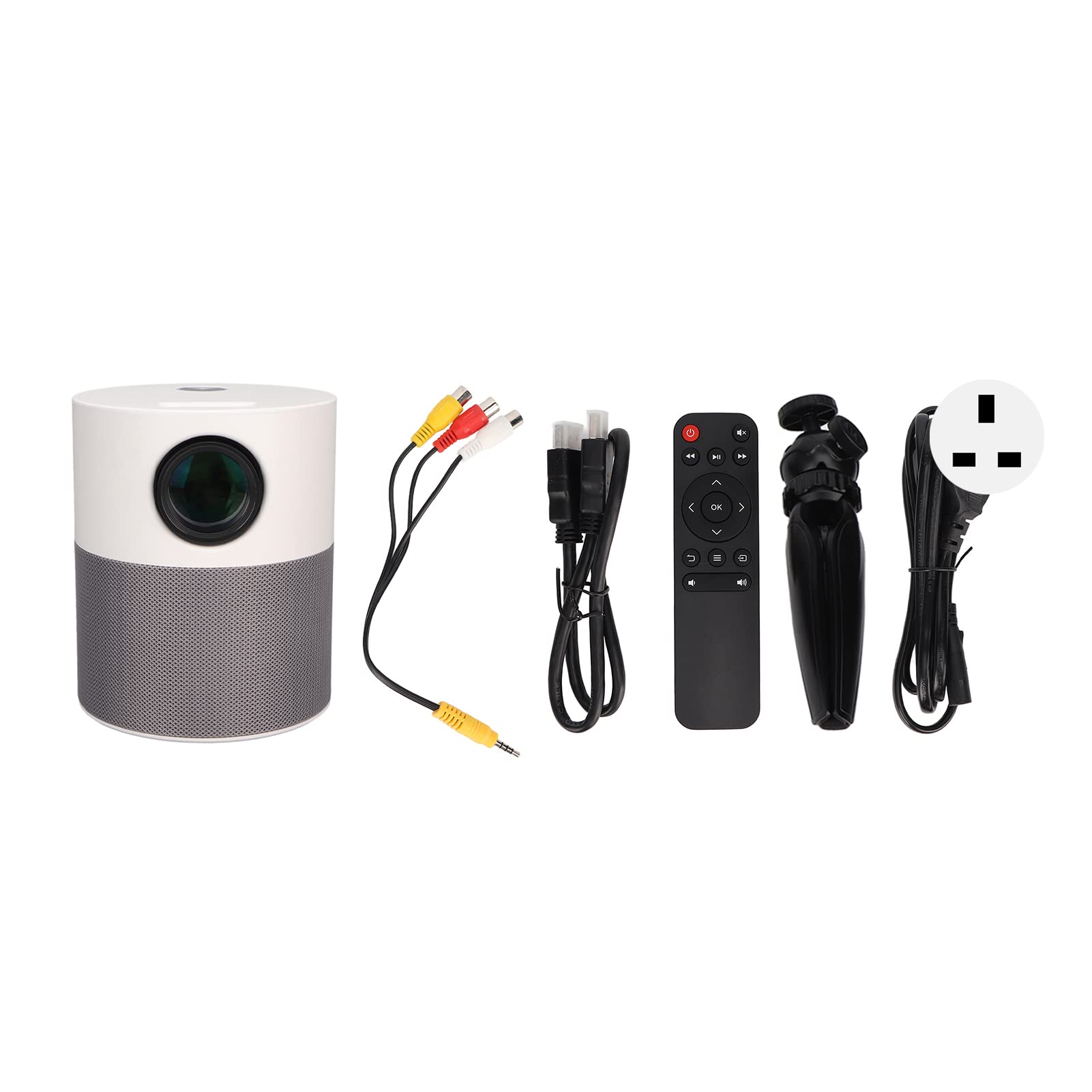 RajoNN Portable Bluetooth Projector with HD 250