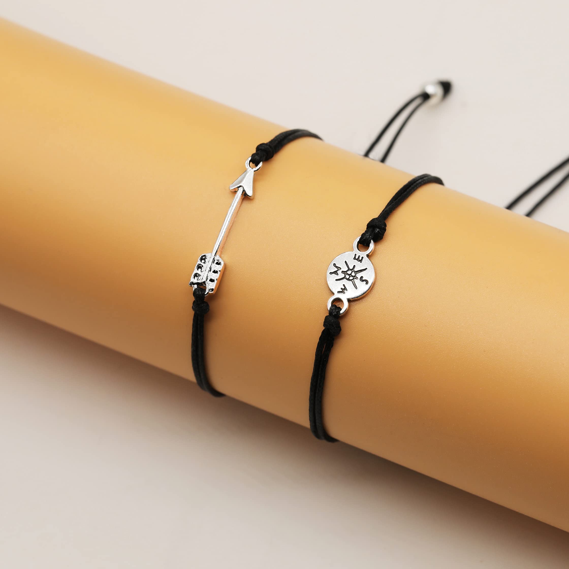 2024 Graduation Bracelet for Her - Compass Arrow Gift for College Bestie & Sister | Graduation Party & Celebration