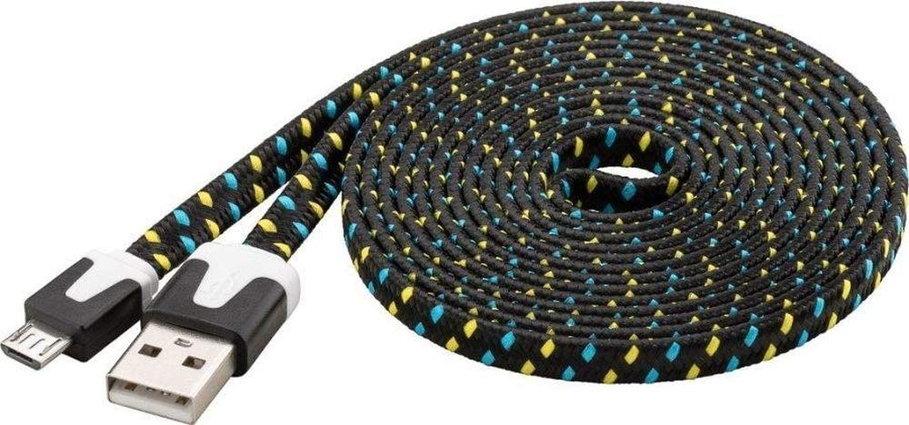Premium Micro USB Cable 2m - Fast Charging & Data Sync for Phones & Tablets