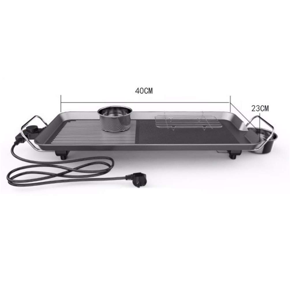 DOITOOL Electric BBQ Grill Set - Smokeless Indoor/Outdoor Grill Machine with Baking Tray, Multi-functional Roaster for Meat, Vegetables & Seafood | Perfect for Backyard Parties, Camping & Family Gatherings