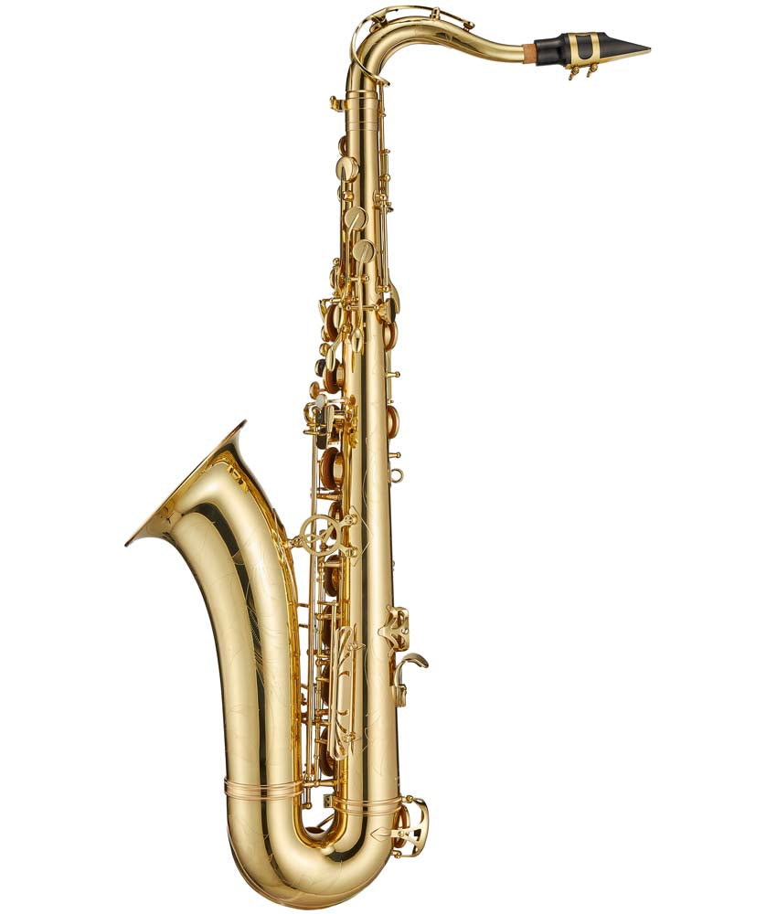 Antigua Winds TS4248 PowerBell Bb Tenor Saxophone - Professional Lacquered Brass Instrument for Jazz, Band & Studio Performance